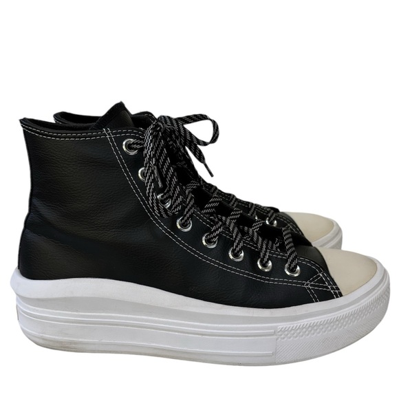 CONVERSE CHUCK TAYLOR All Star Move Hi Platform Sneakers
Black/Lemon Venom 10 - Picture 5 of 14
